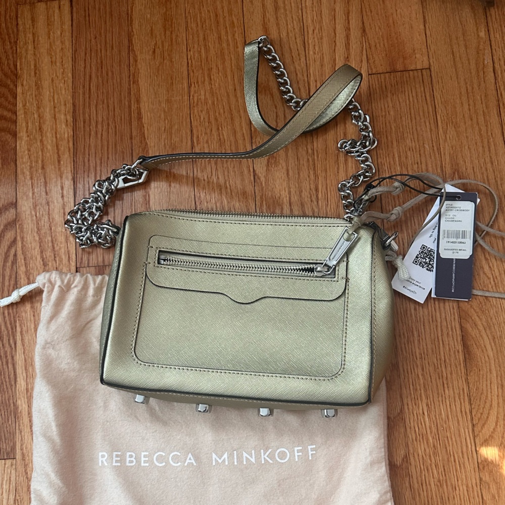Rebecca Minkoff Champagne Avery crossbody